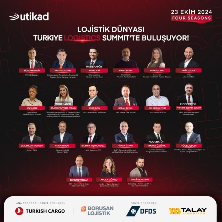 LOJİSTİK DÜNYASI TÜRKİYE LOGISTICS SUMMIT'TE BULUŞUYOR!