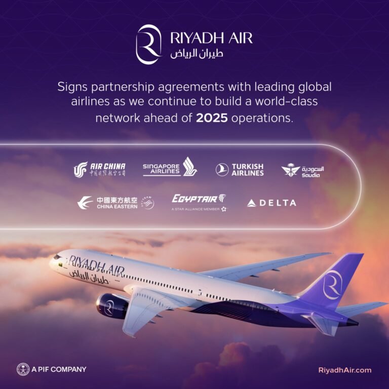Suudi Arabistan’ın Yeni Havayolu Riyadh Air, 2025’te Uçuşa Hazırlanıyor!