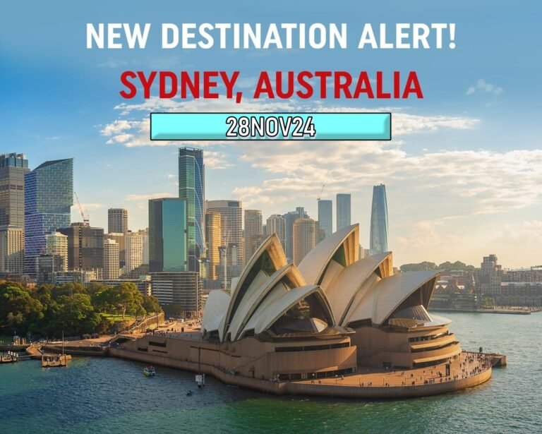 Türk Hava Yolları, Sydney Uçuşlarını Erken Başlatıyor!