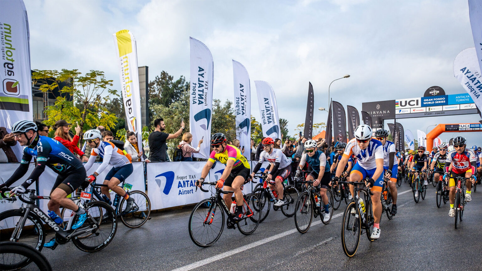 Fraport TAV Antalya Havalimanı, UCI Nirvana Gran Fondo'ya Altın Sponsor Olarak Destek Veriyor 20 Haziran 2025