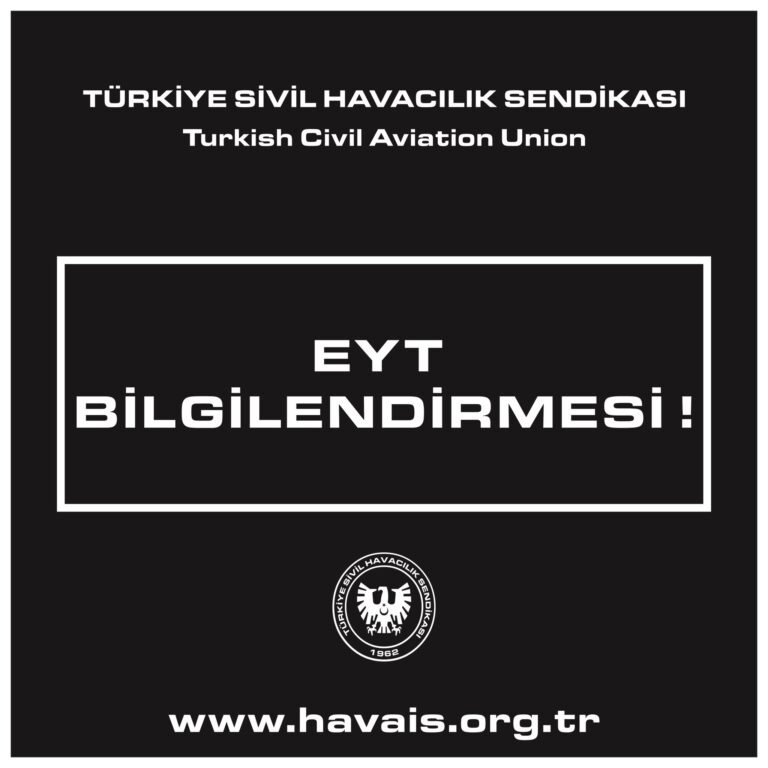 THY'de Emekliliğe İlişkin Yaşanan Eşitsizlik ve Sendikanın Tepkisi