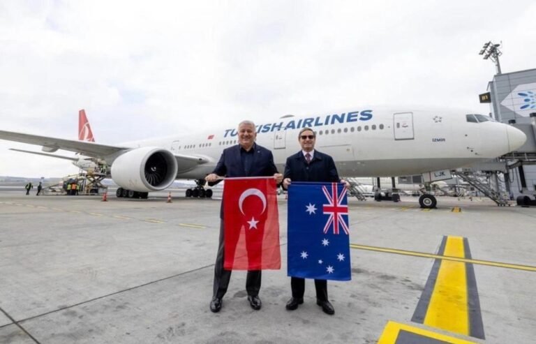 Türk Hava Yolları Sidney Uçuşları Başladı!
