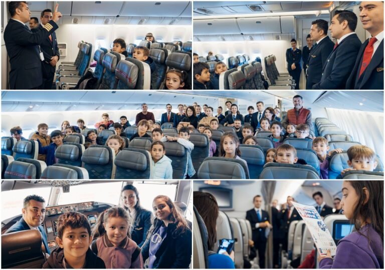 40 ÇOCUĞU HAVACILIK DÜNYASI İLE TANIŞTIRDILAR