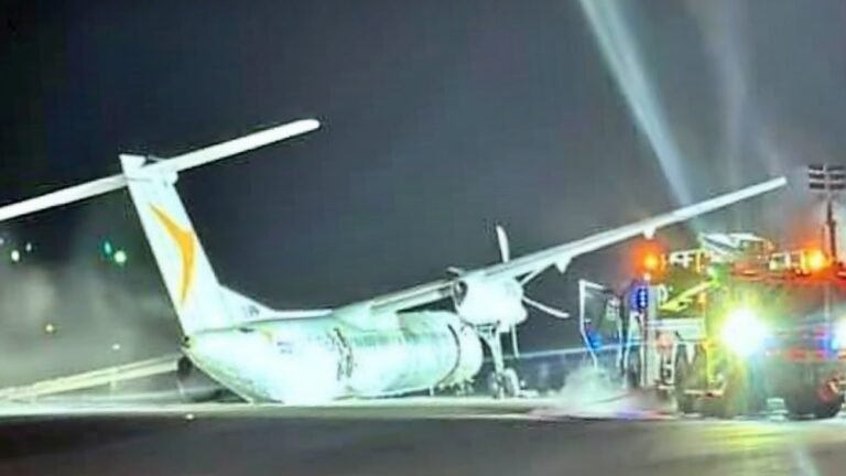 Air Canada Express Uçağı Halifax Havalimanı'nda Kaza Yaptı!