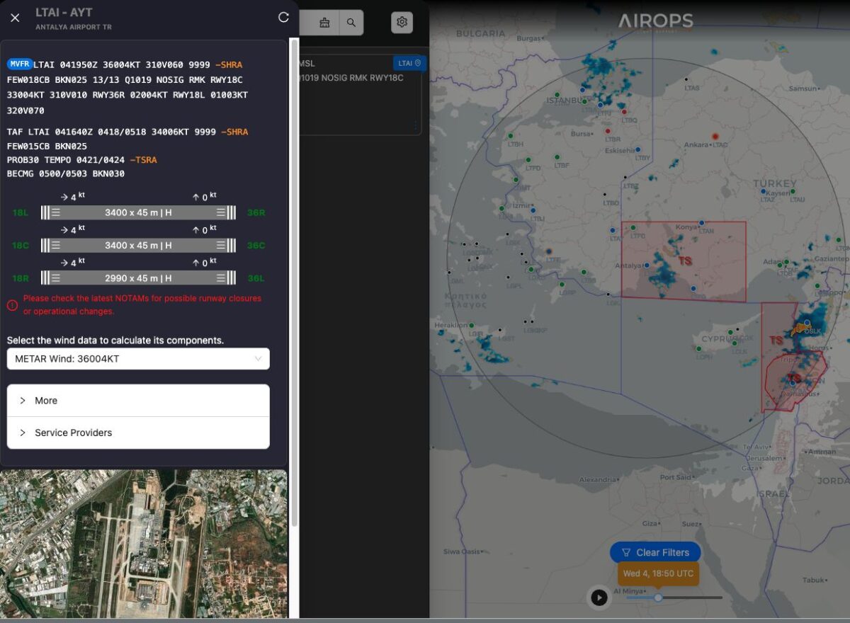 Havacılık Profesyonelleri için Yeni Dönem: AirOps Map