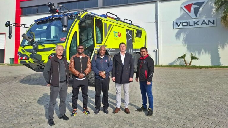 Volkan Fire Fighting Vehicles, Turks and Caicos Adaları'na İhracat Yapıyor!