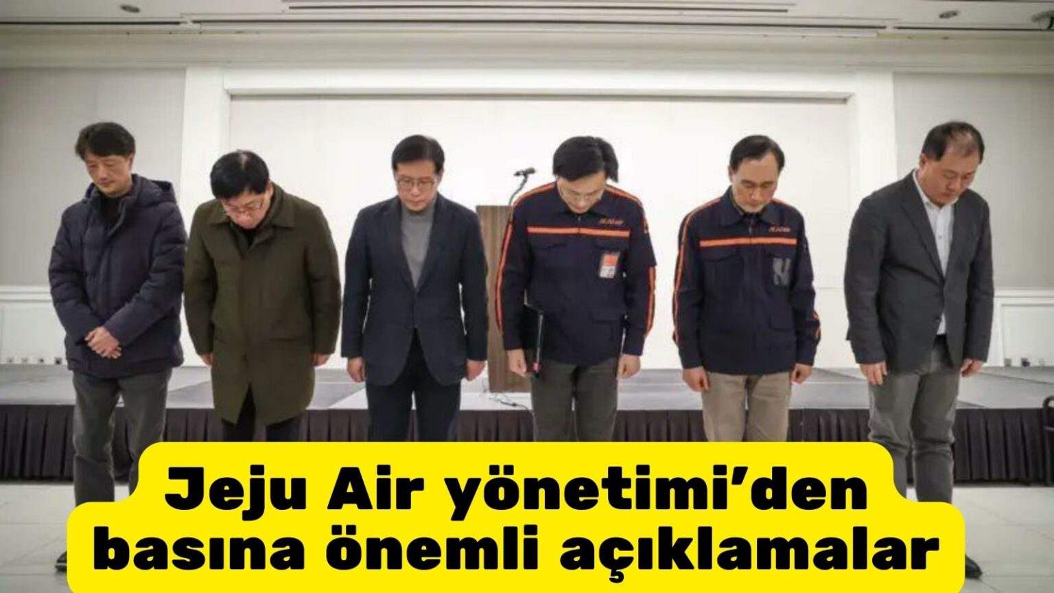 Jeju Air yönetimi'den basına önemli açıklamalar 25 Ocak 2026