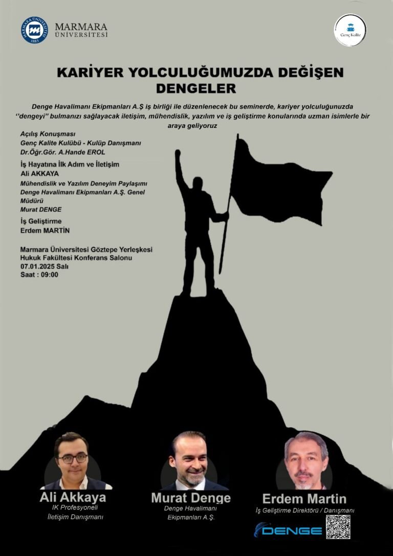 "Kariyer Yolculuğunuzda Değişen Dengeler" Semineri