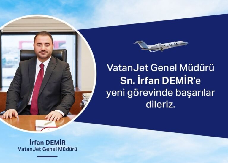 VatanJet Havacılık A.Ş.’de Yeni Genel Müdür Ataması