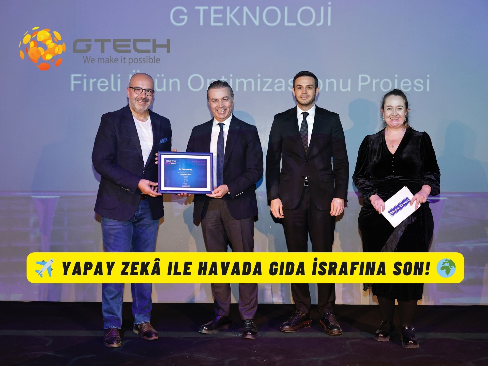 Yapay Zekâ ile Havada Gıda İsrafına Son!