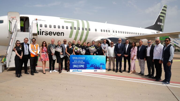 Gazipaşa-Alanya Havalimanı, Copenhagen Air Taxi’nin ilk uçuşunu karşıladı 11 Mayıs 2025