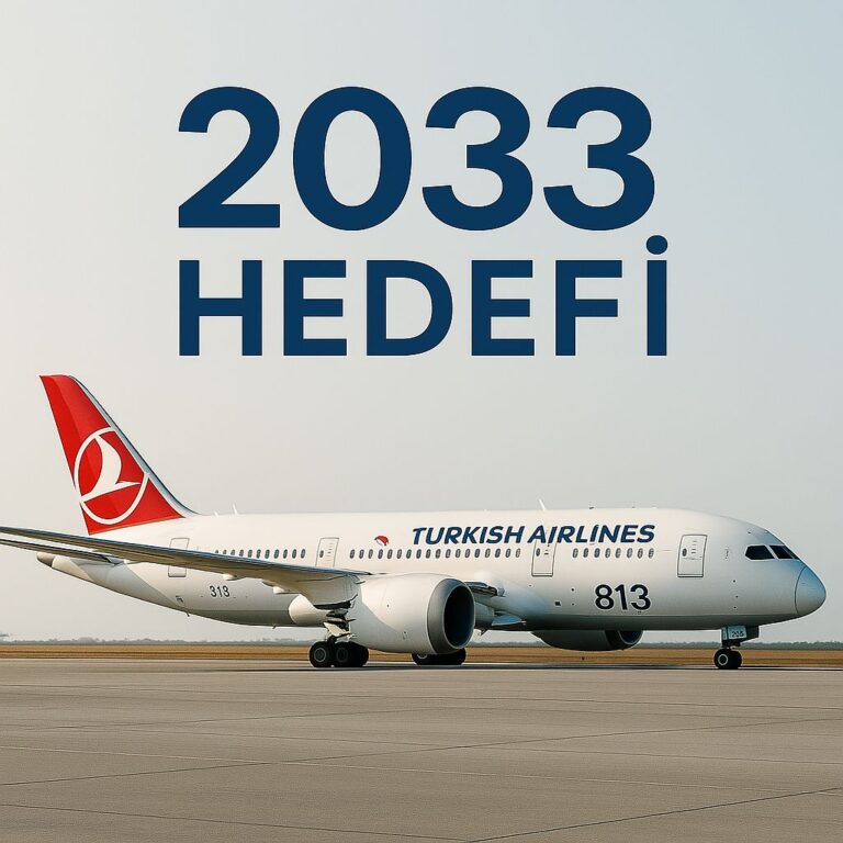 THY, 2033’te 813 uçaklık filoya ulaşmayı hedefliyor 30 Haziran 2025