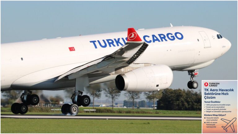 TK Aero: Turkish Cargo’dan Havacılık Sektörüne Hızlı Çözüm 30 Haziran 2025