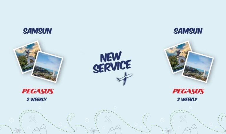 Pegasus'tan Akdeniz'den Karadeniz'e Yeni Köprü: Antalya-Samsun Uçuşları Başladı!