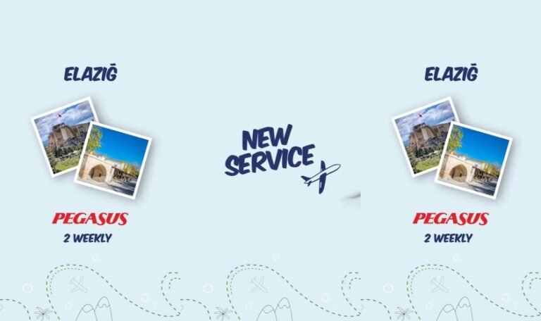 PEGASUS ANTALYA – ELAZIĞ UÇUŞLARINA BAŞLADI