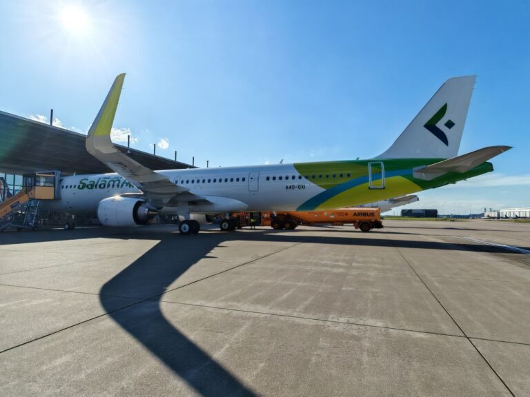 SALAMAIR, 15. UÇAĞINI FİLOSUNA EKLEDİ: A321NEO “BARR AL HIKMAN” 29 Ağustos 2025