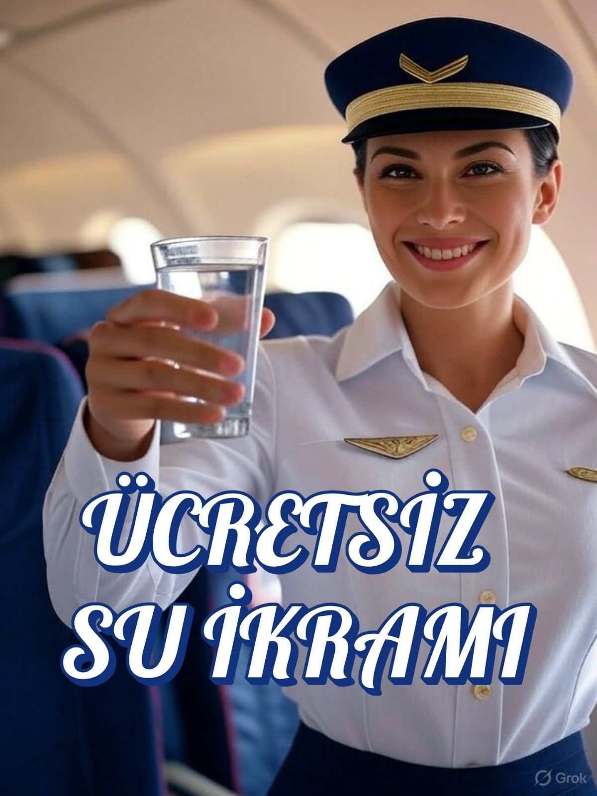 UÇAK YOLCULUKLARINDA ÜCRETSİZ SU İKRAMI 16 Eylül 2025