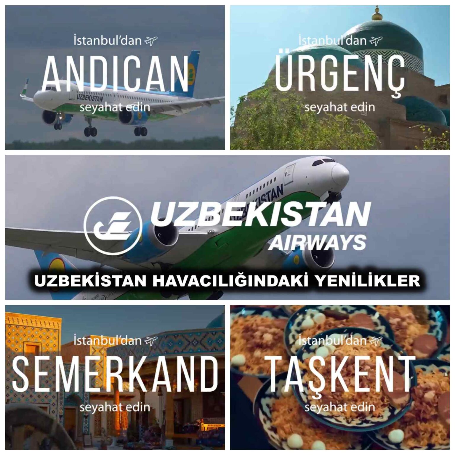 ÖZBEKİSTAN HAVACILIĞINDAKİ YENİLİKLER 24 Ekim 2025