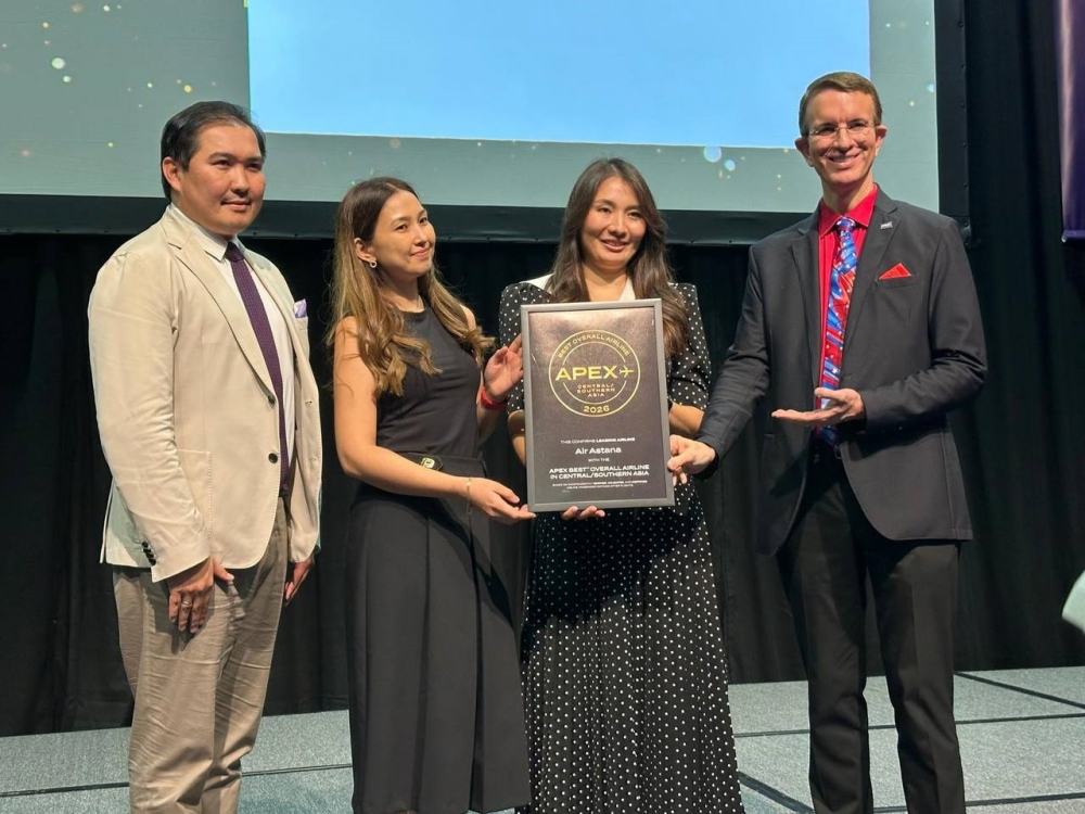 Air Astana once again recognised by APEX as Best Airline in Central Asia 1 air astana