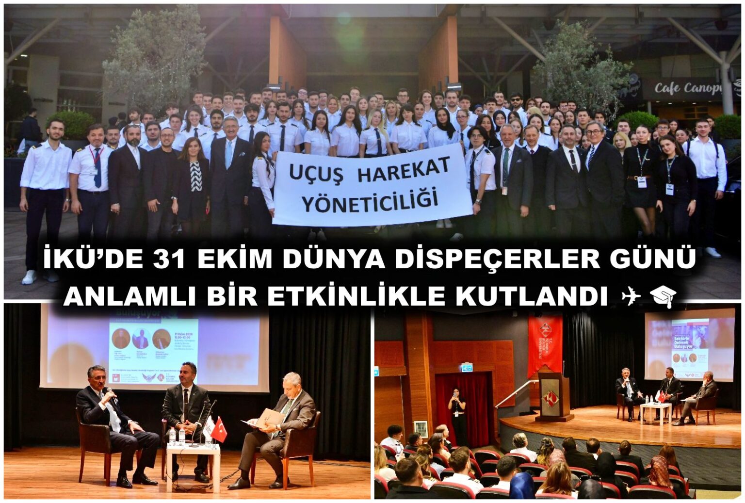 İKÜ’DE 31 EKİM DÜNYA DİSPEÇERLER GÜNÜ ANLAMLI BİR ETKİNLİKLE KUTLANDI 7 Aralık 2025