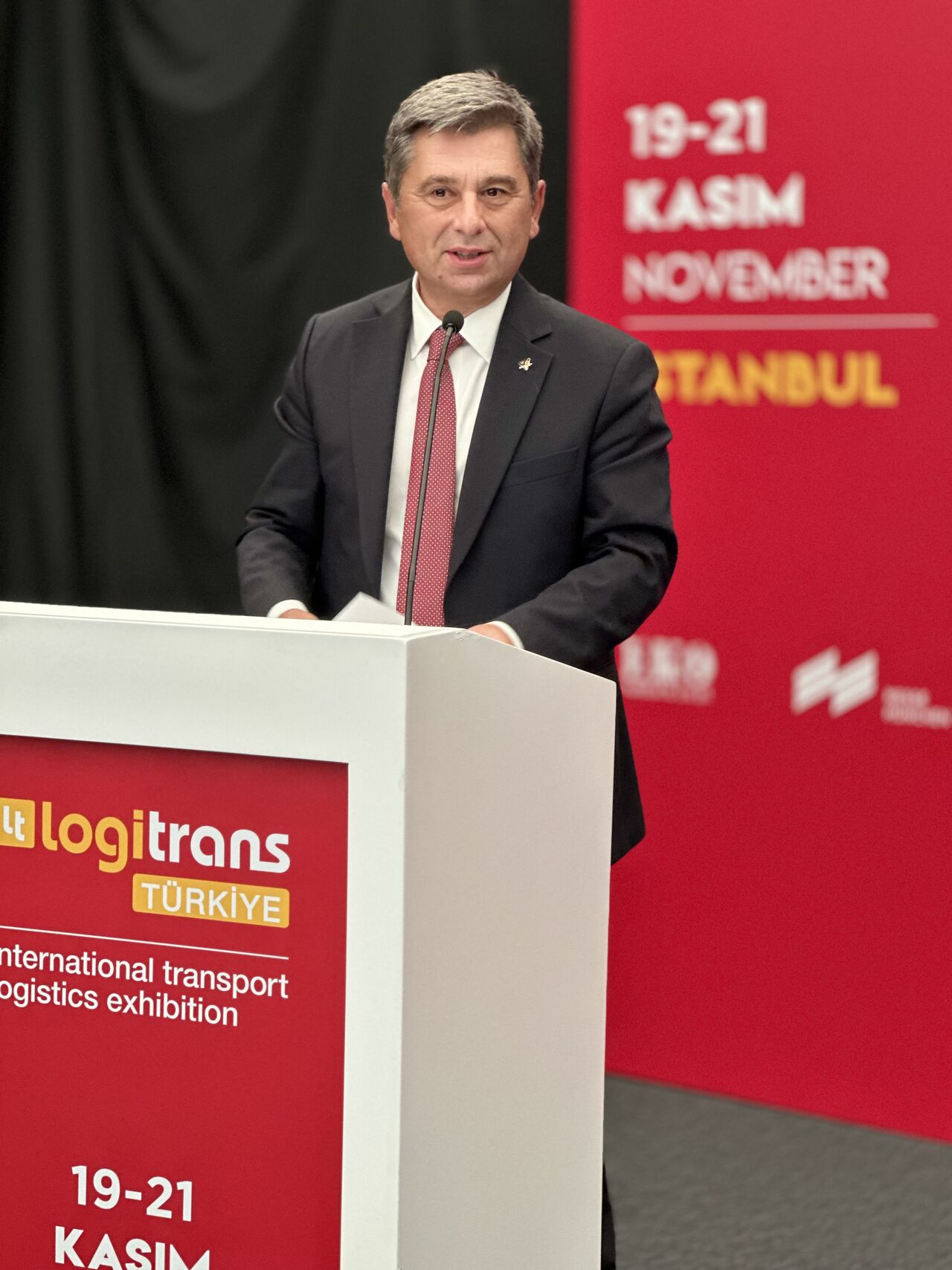 TURGUT ERKESKİN'DEN LOGITRANS LOJİSTİK FUARINDA KONUŞTU 23 Kasım 2025