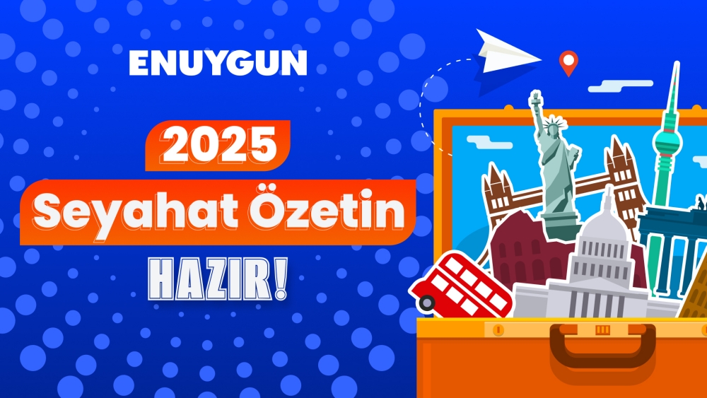 Seyahat Sektöründe Bir İlk: ENUYGUN 2025 Seyahat Özeti Yayında 1 seyahat