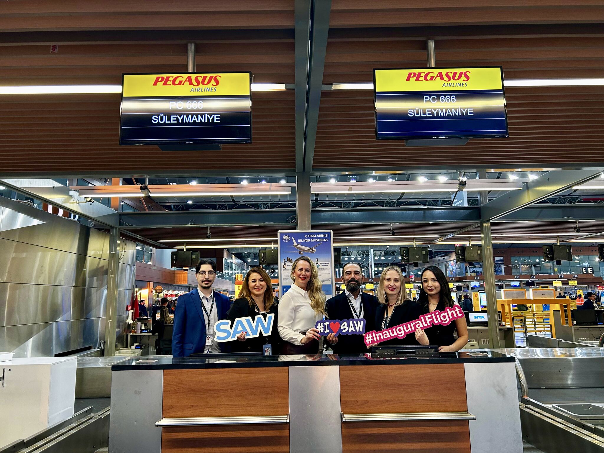 Pegasus’tan Irak’a Yeni Hat: Süleymaniye Uçuşları Yeniden Başladı 15 Ocak 2026