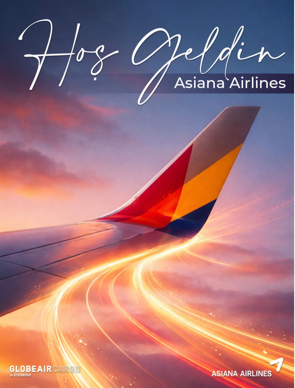 ASIANA AIRLINES KARGO SATIŞLARI GLOBE AIR CARGO TÜRKİYE’YE EMANET