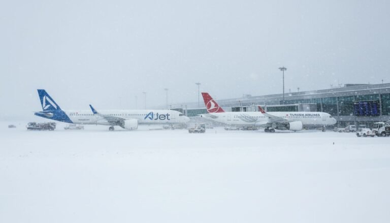 OLUMSUZ HAVA KOŞULLARI NEDENİYLE THY VE AJET UÇUŞ İPTALLERİNE İLİŞKİN AÇIKLAMA