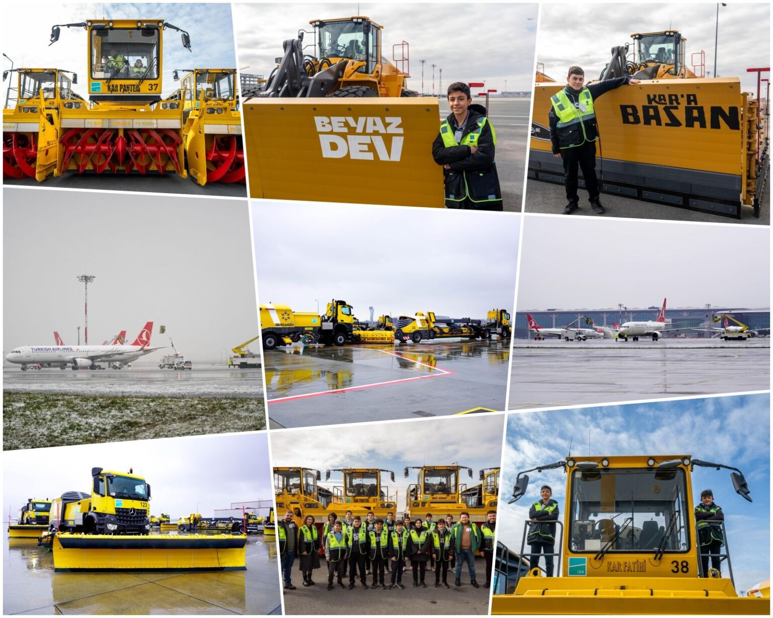 İGA İstanbul Havalimanı: Pistteki kar miktarı ‘anlık’ takip ediliyor 12 Ocak 2026