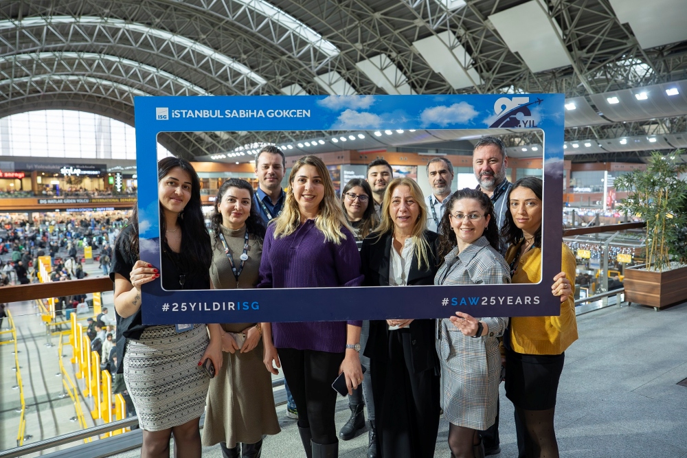 İstanbul Sabiha Gökçen (ISG) Uluslararası Havalimanı 25 yaşında! 3 istanbul