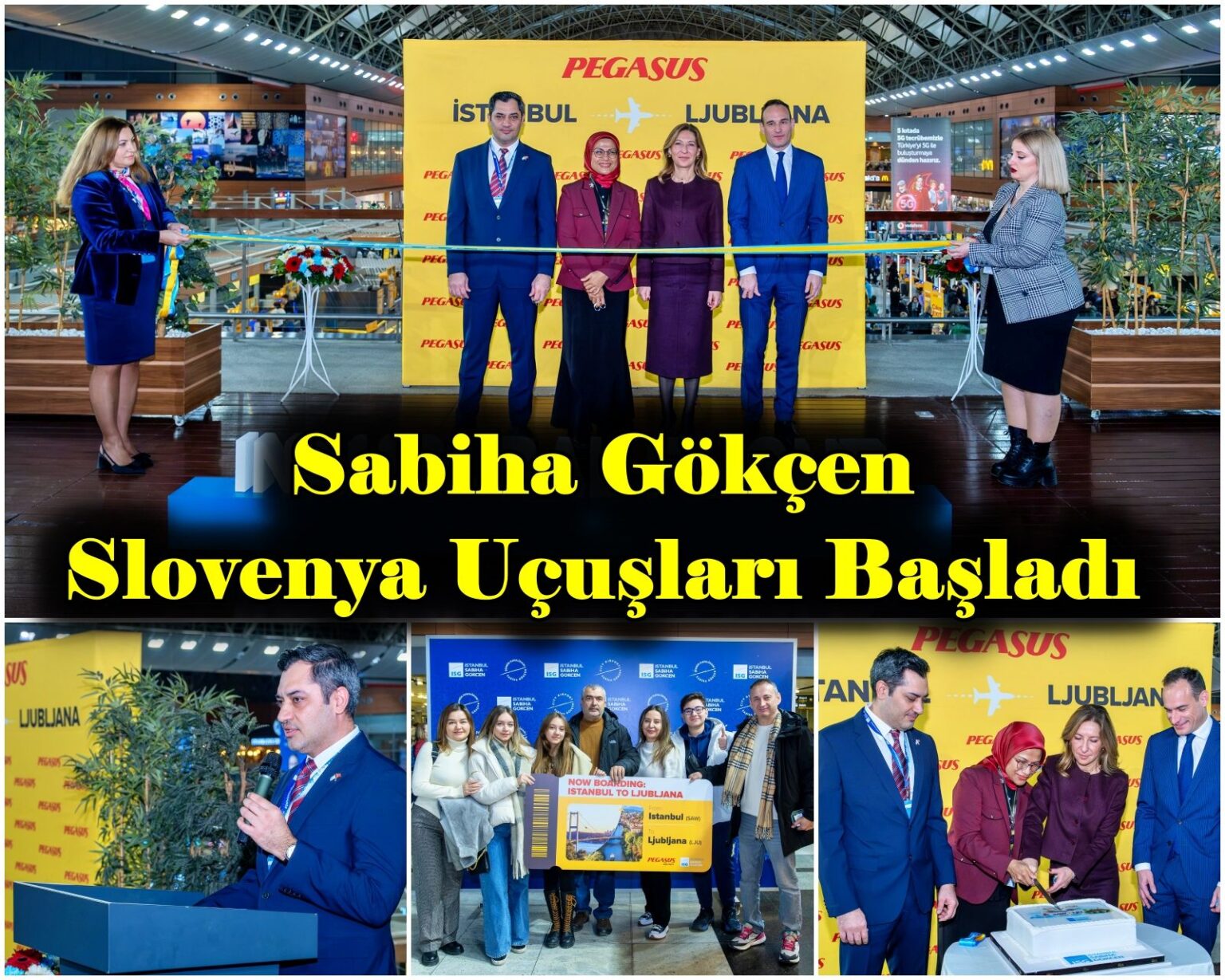 Sabiha Gökçen – Slovenya Uçuşları Başladı Sabiha Gökçen - Slovenya Uçuşları Başladı 26 Ocak 2026