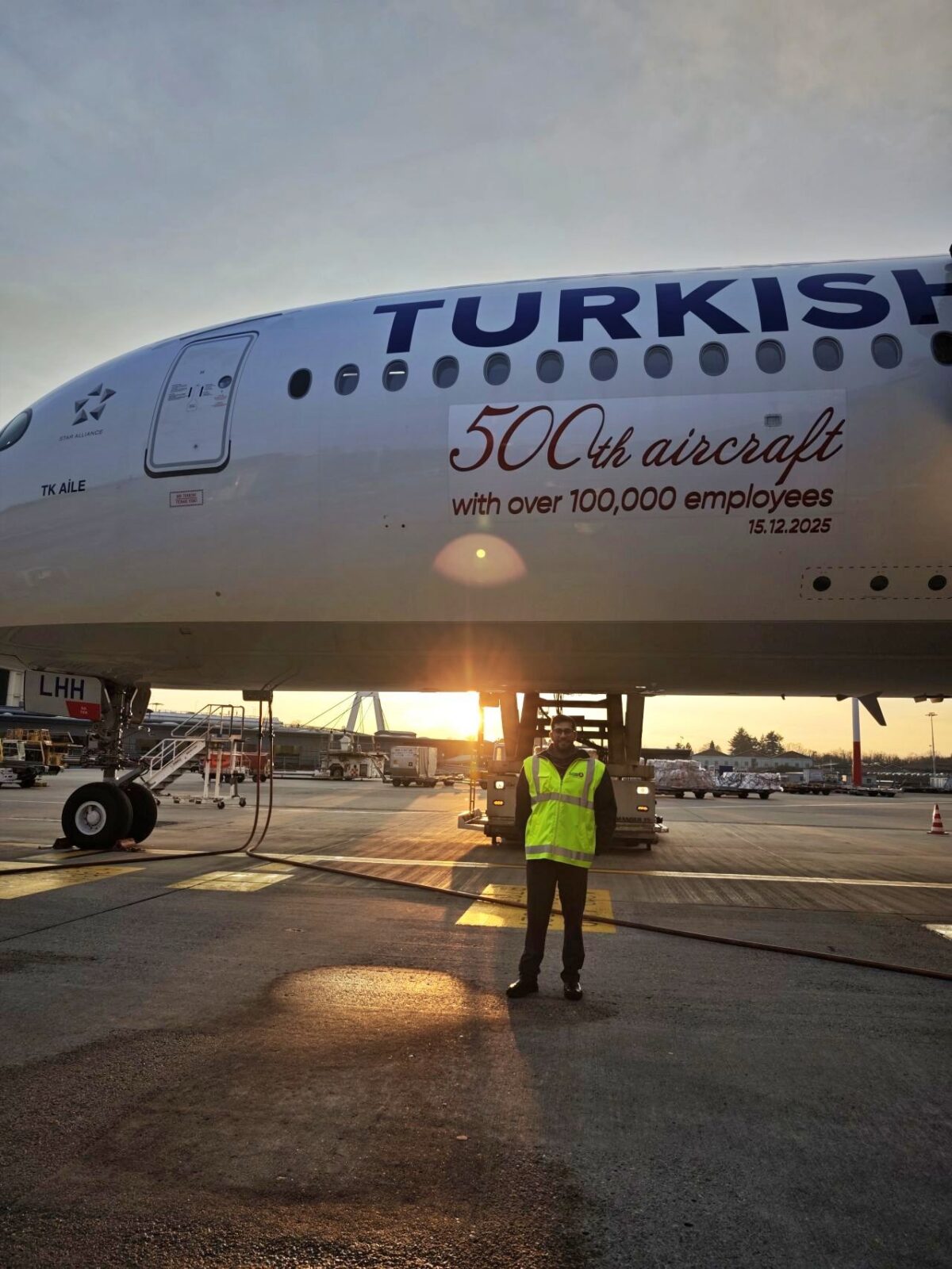 TÜRK HAVA YOLLARI’NIN YENİ A350 “TK AİLE” UÇAĞI MALPENSA’YA İLK UÇUŞUNU GERÇEKLEŞTİRDİ 1 turk hava yollari
