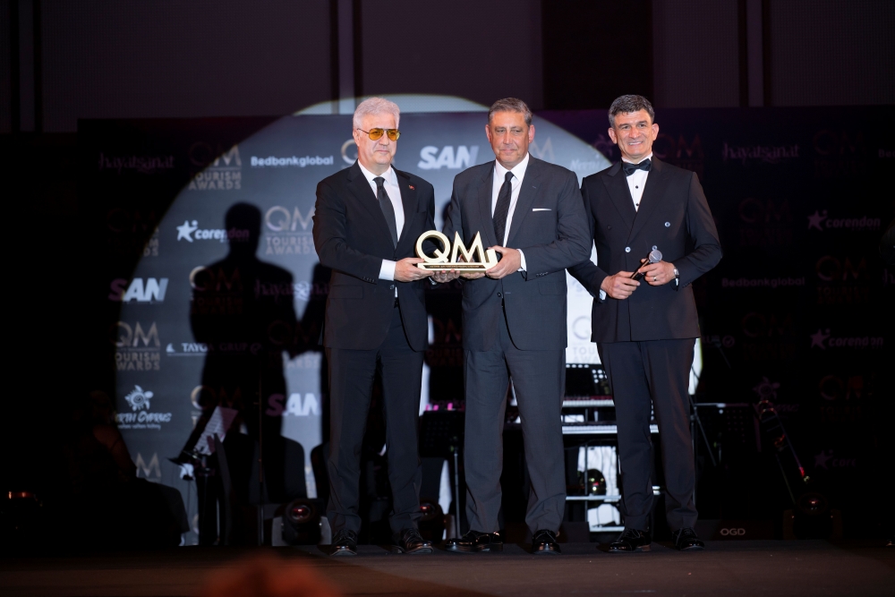 Corendon Turizm Grubu, QM Awards’ta iki kategoride ödüle layık görüldü
