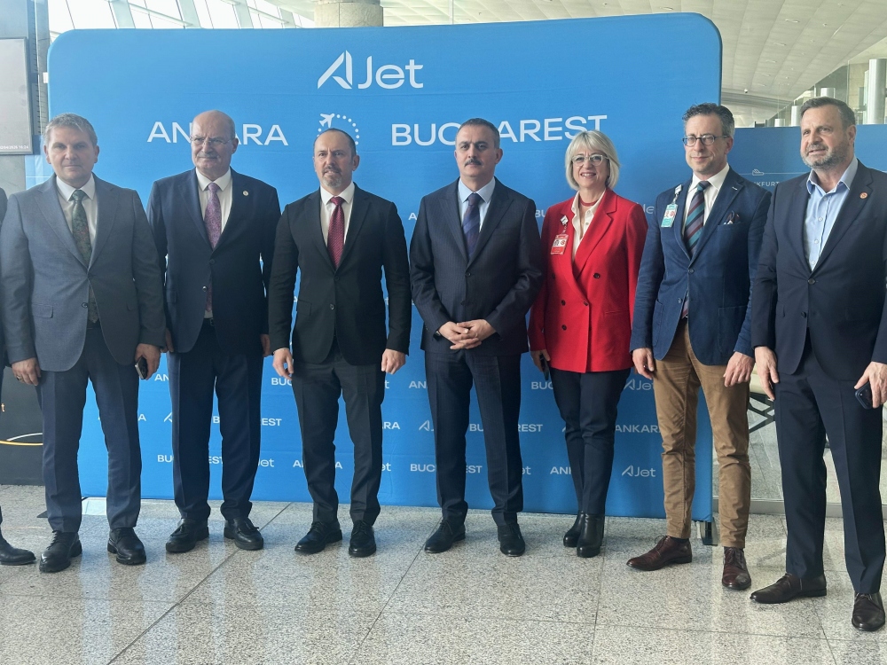 Ankara Esenboğa’dan Bükreş’e direkt uçuşlar başladı