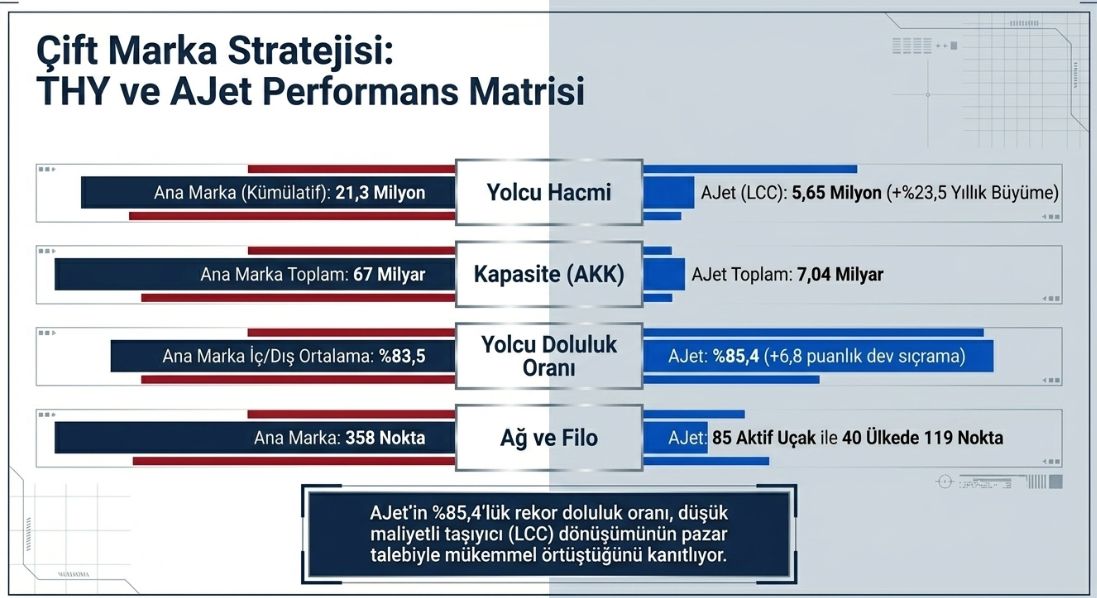 “Çift Marka Stratejisi” THY ve AJet Performans Analizi