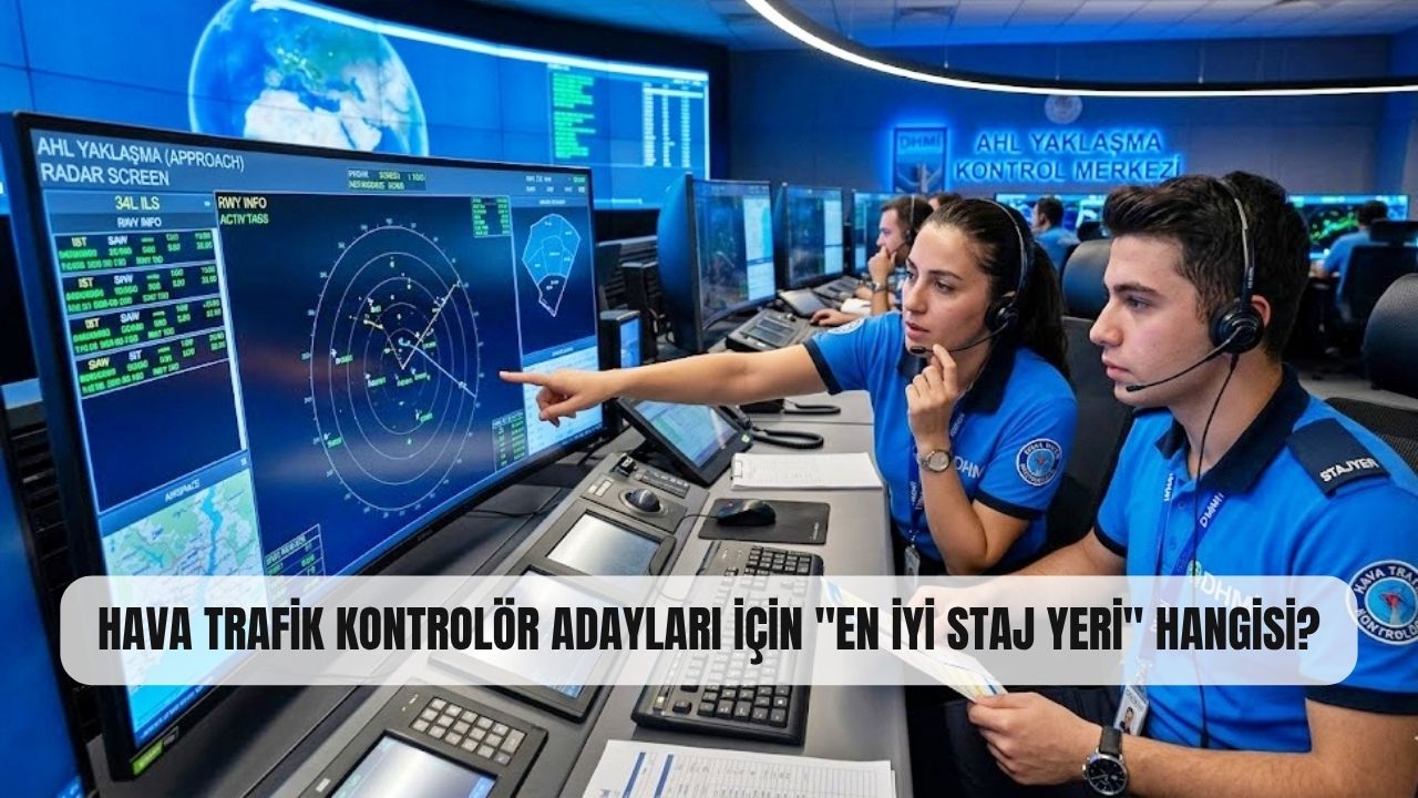 HAVA TRAFİK KONTROLÖR ADAYLARI İÇİN EN İYİ STAJ YERİ HANGİSİ? 20 Nisan 2026