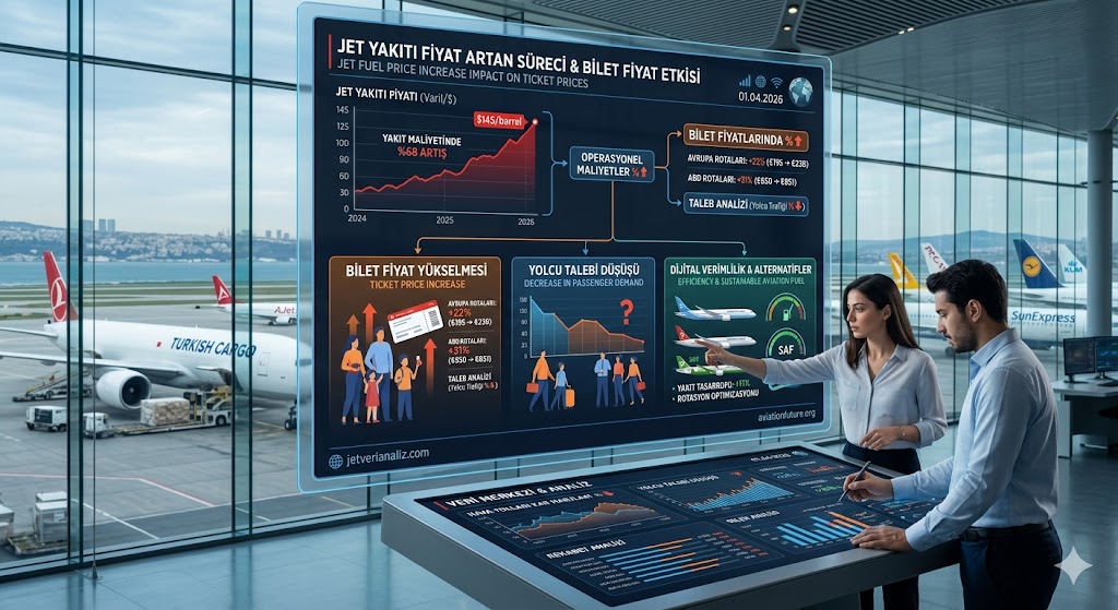 Jet yakıtı fiyatlarındaki artış biletleri nasıl etkileyecek? 1 Nisan 2026