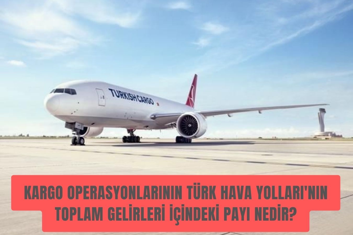 Kargo operasyonlarının THY\’nin toplam gelirleri içindeki payı nedir?