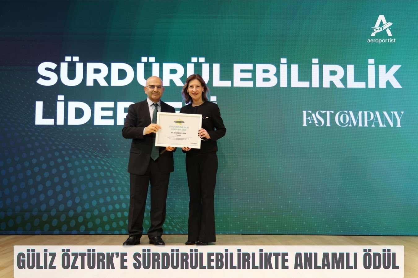 PEGASUS HAVA YOLLARI’NA SÜRDÜRÜLEBİLİRLİKTE ANLAMLI ÖDÜL 10 Nisan 2026