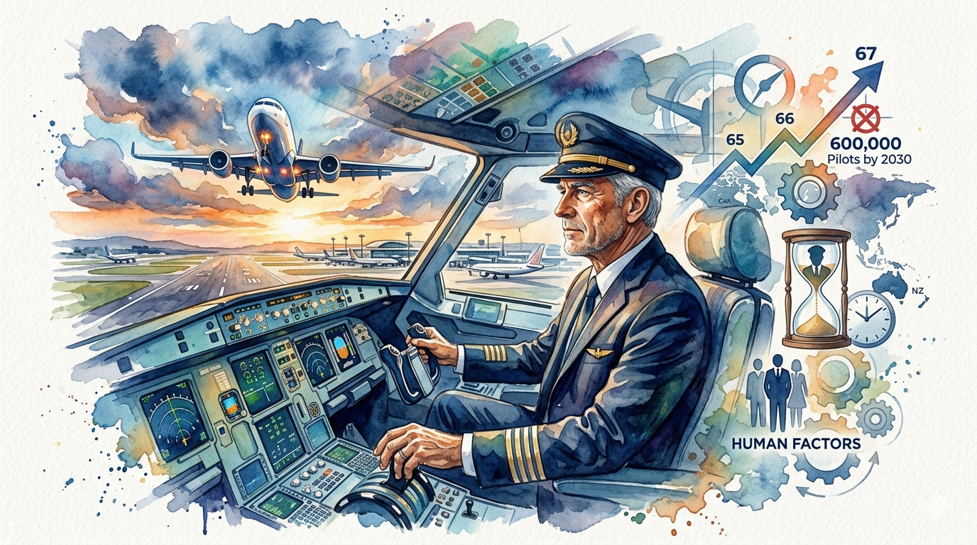 Pilot Emeklilik Yaşı Tartışması