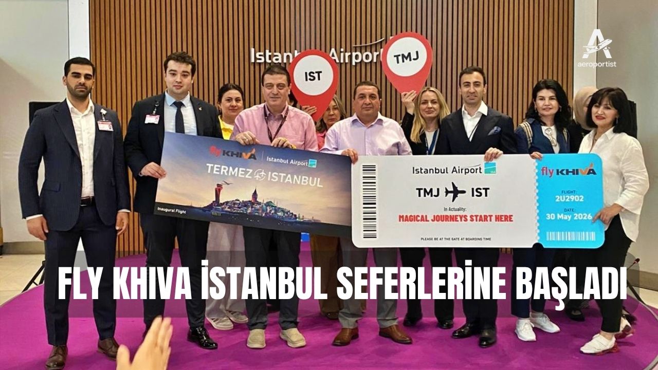 FLY KHIVA İstanbul Seferlerine Başladı