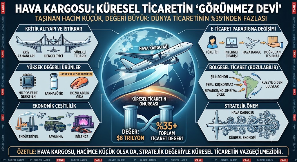 GÖRÜNMEZ DEV: KÜRESEL TİCARETİN OMURGASI HAVA KARGO 30 Haziran 2026