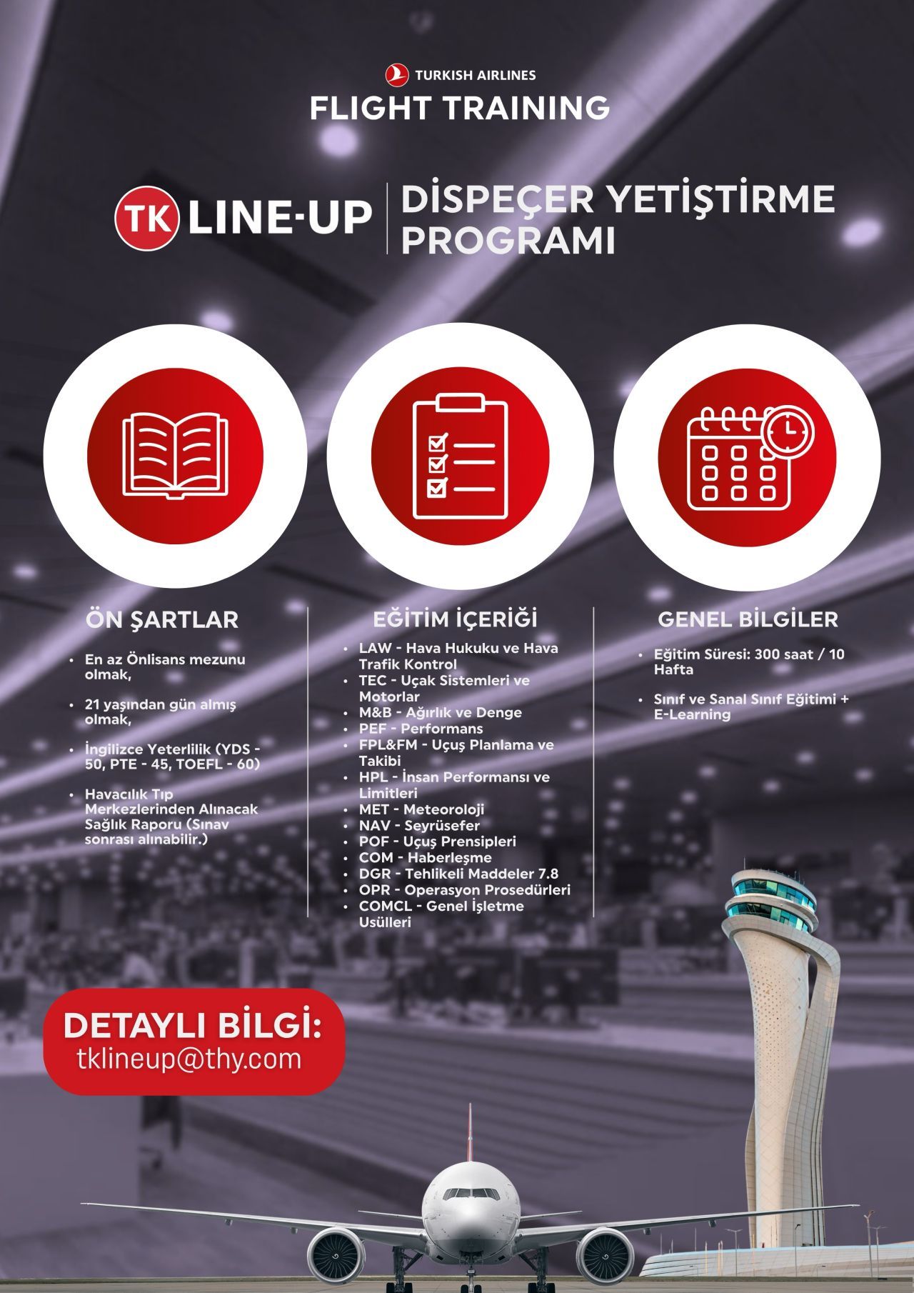 THY’DEN Geleceğin Dispeçerlerine Çağrı: Yeni Eğitim Dönemi Başlıyor