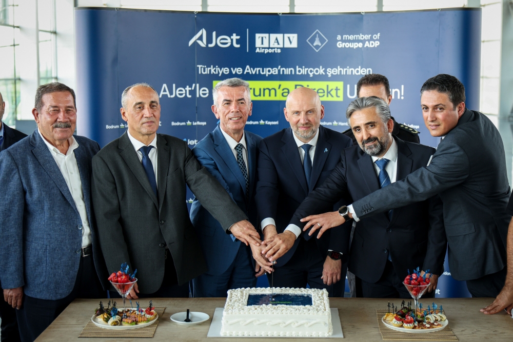 AJet, Milas-Bodrum Havalimanı’ndan Avrupa’ya Direkt Seferlere Başladı
