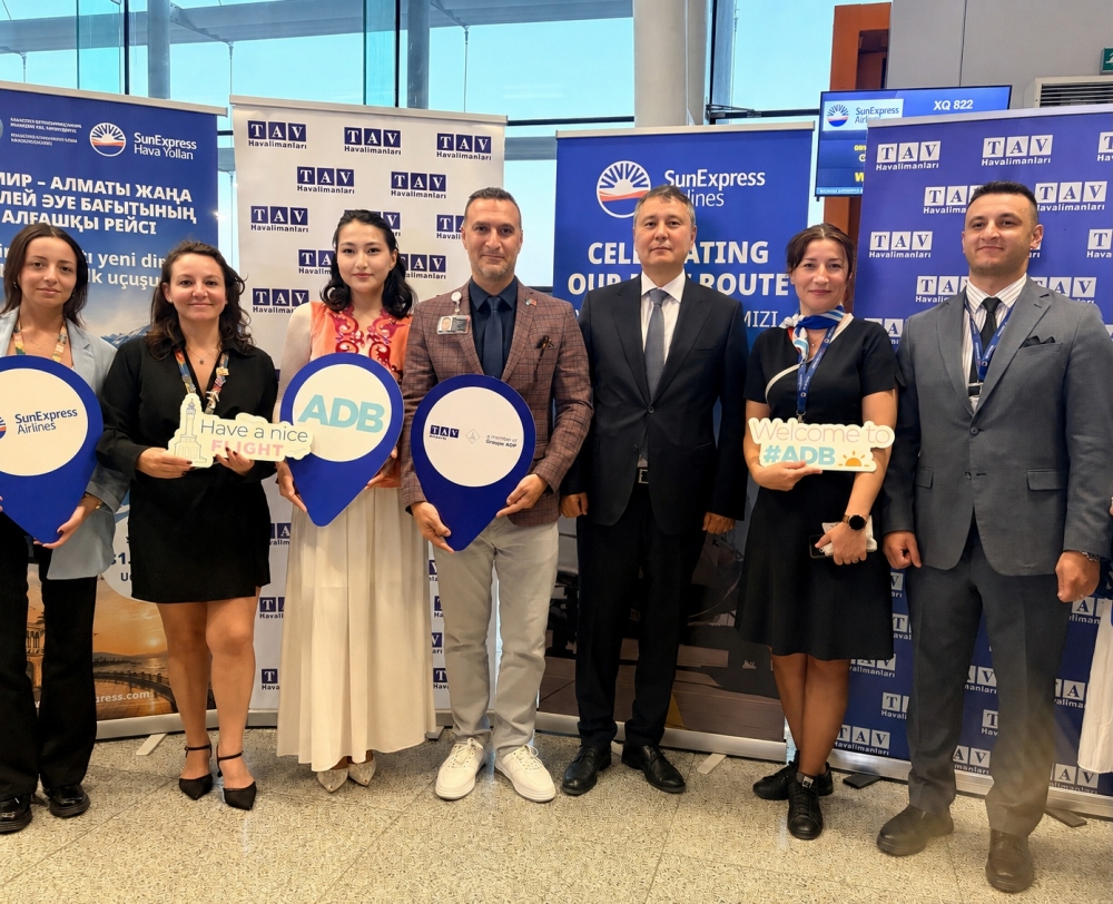 İzmir ile Almatı arasında direkt uçuşlar başladı 1 Ağustos 2026