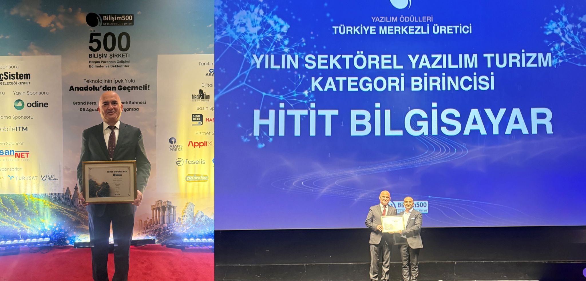 Hitit Bilişim 500’de Sektörel Yazılım Birincisi 6 Ağustos 2026