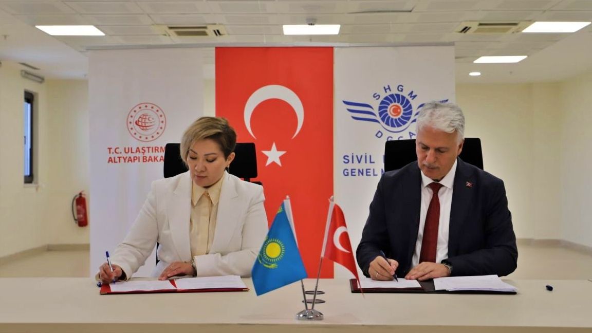 Türkiye VE Kazakistan ARASINDA Havacılık ALANINDA Yeni Mutabakat ZAPTI İmzalandı