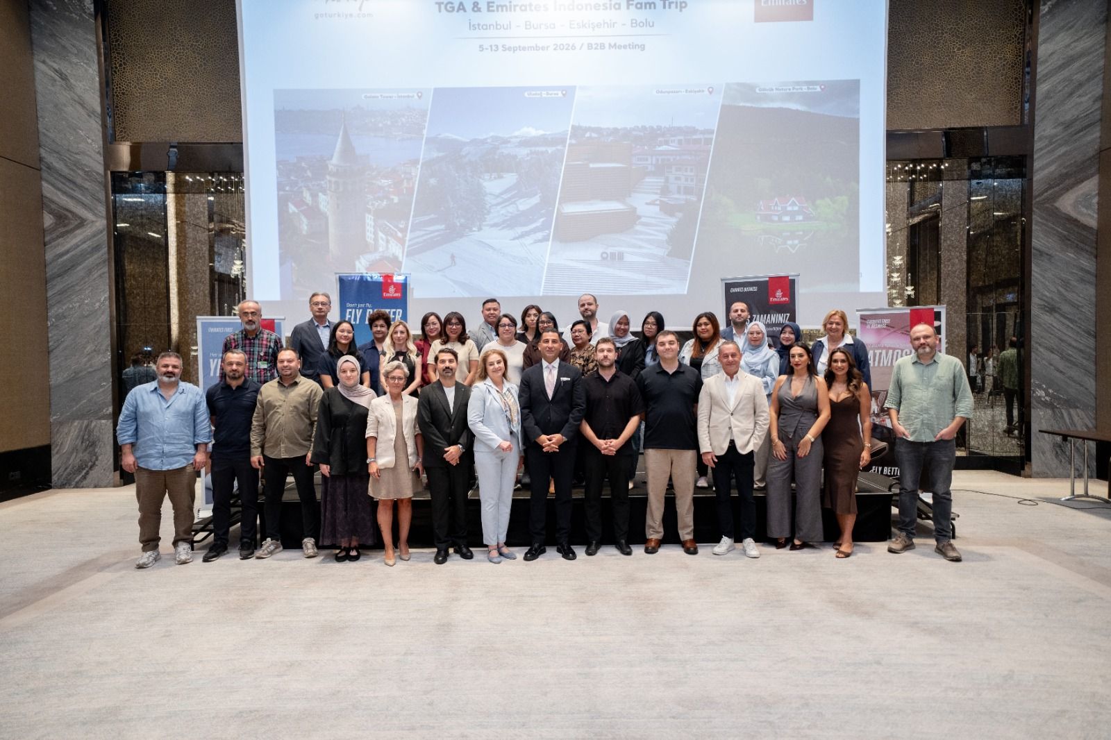 EMİRATES VE TGA İŞ BİRLİĞİYLE ENDONEZYALI ACENTELER TÜRKİYE’DE 9 Eylül 2026