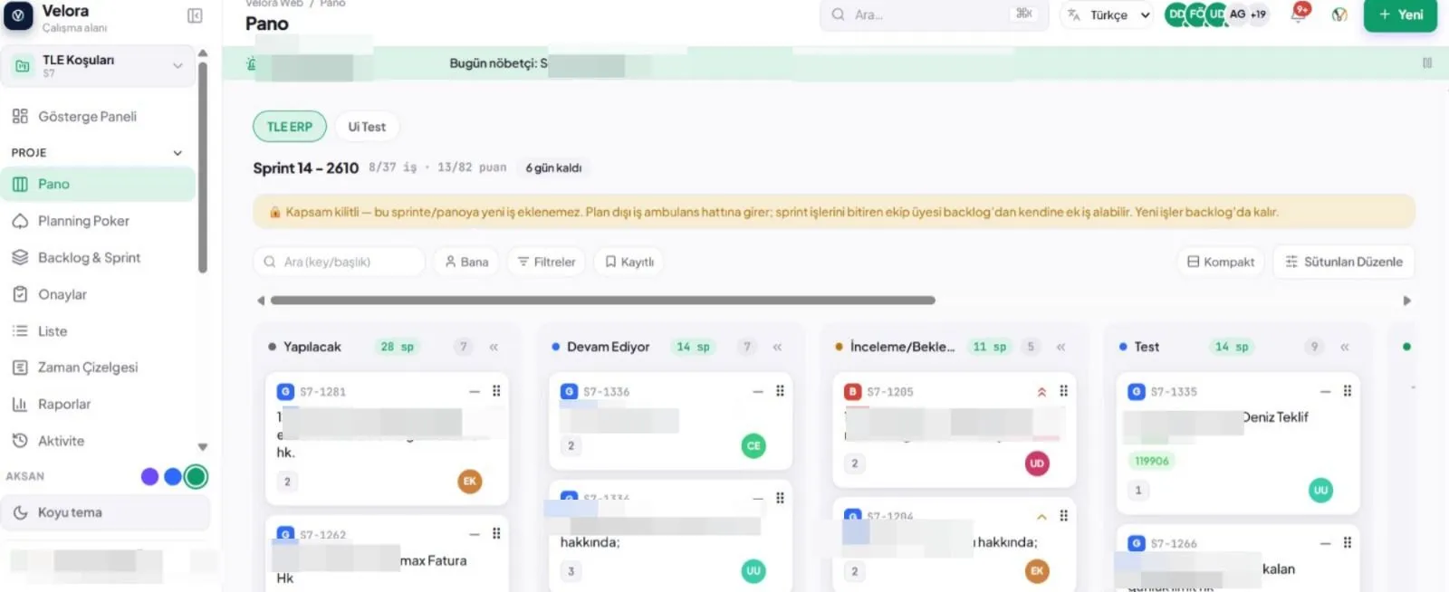 TLE Yazılım, projelerini takip ettiği Velora ile ürün ailesine yeni bir çözüm eklerken müşteri bilgilerinin gizliliğini de şirket bünyesinde güvence altına aldı.